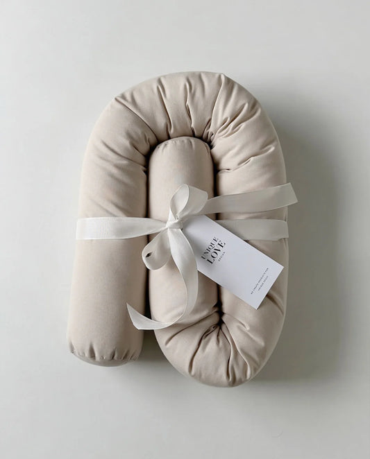 BABYKORB BETTSCHLANGE | NATURAL BEIGE