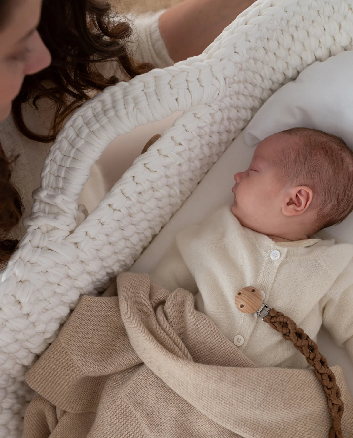 PREMIUM KASCHMIR DECKE - HAZEL BROWN