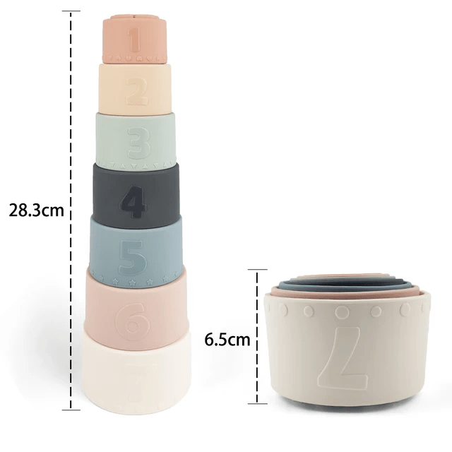 Stacking Cups - Pretty Coco