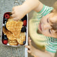 Dabba Magic – Doppeldecker Lunchbox aus Edelstahl mit Snackbox