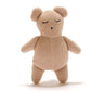 Scandi Teddybär – Gestrickt aus Bio-Baumwolle in Altrosa