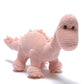 Rosa Diplodocus Babyrassel – Bio-Baumwolle, ab Geburt