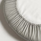 BETTWÄSCHE SET FÜR BABYKORB- SOFT GREY