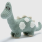 Kleines Diplodocus, gestrickt aus Bio-Baumwolle