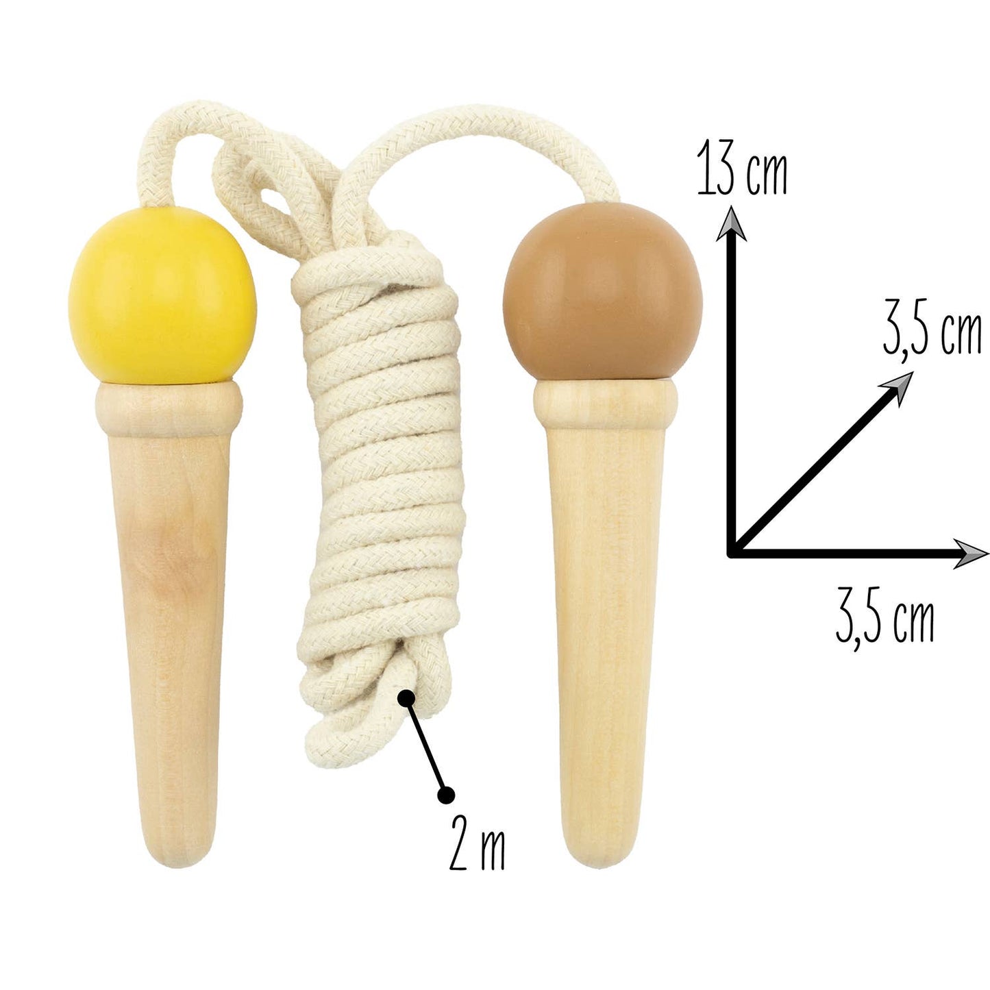 Eis am Stiel – Springseil mit Eiscreme-Griffen, 4 Designs