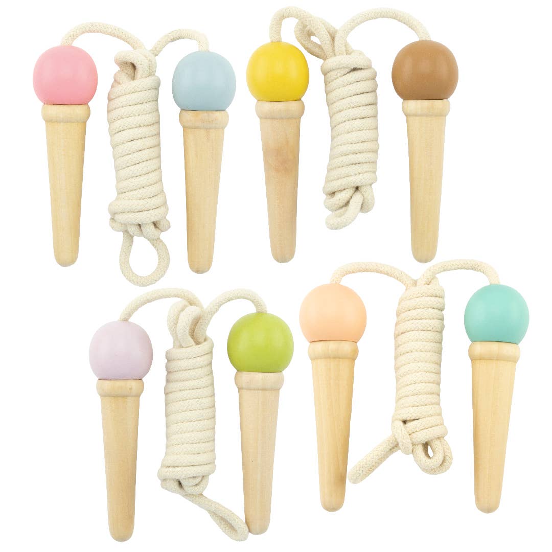 Eis am Stiel – Springseil mit Eiscreme-Griffen, 4 Designs