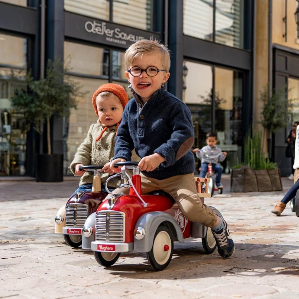 Retro Feuerwehr Rutscherauto - Little Giants 