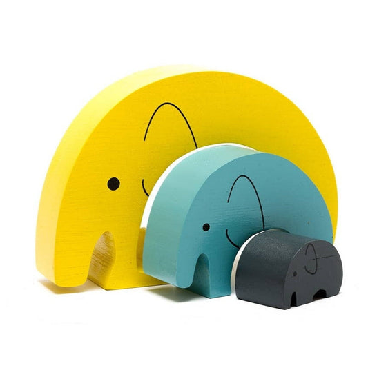 Elefant Stapelspielzeug/ Puzzle aus Holz - Little Giants 